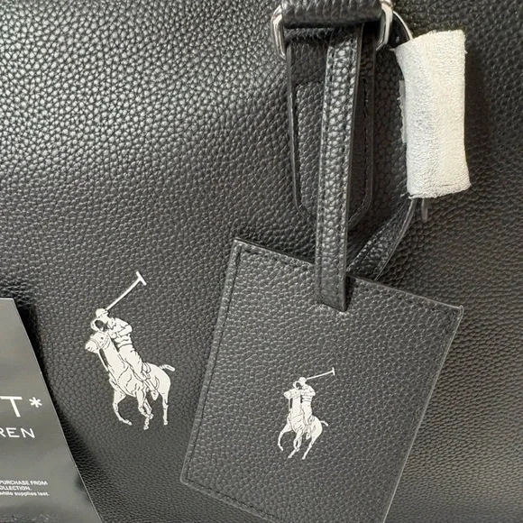 Polo by Ralph Lauren Black Duffel Bag